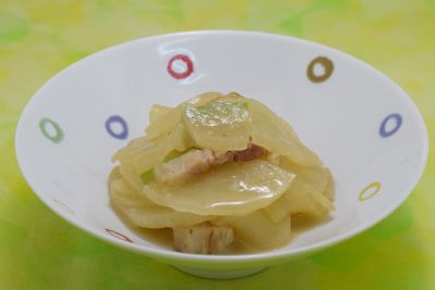 赤瓜のうま煮　モーウイ ンブシー｜沖縄のごちそうレシピ