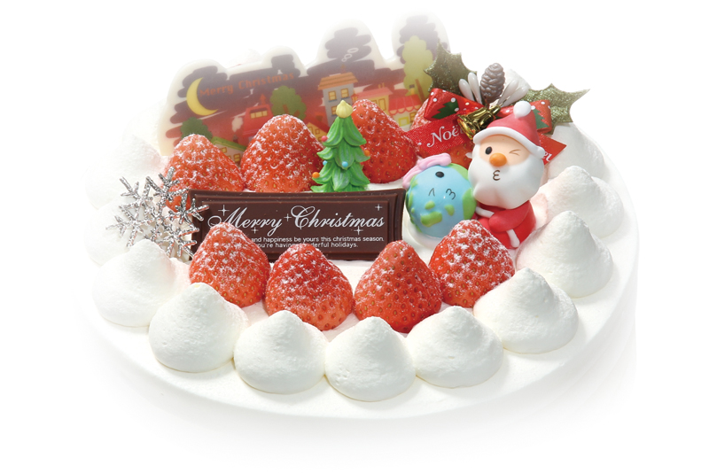クリスマスケーキのご予約は白バラ Merry Christmas Fun Okinawa ほーむぷらざ