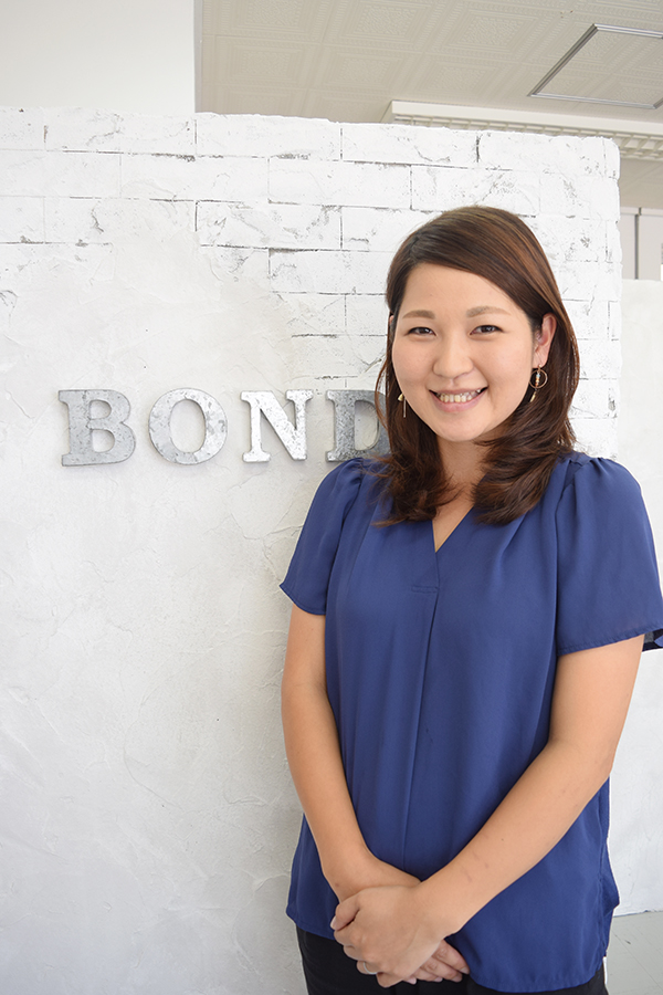 株式会社 BONDS 代表取締役の高澤岬さん