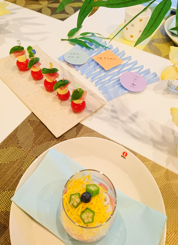 子どもと作る 七夕 100円アイテムおしゃれコーデ 季節のテーブルカレンダー Fun Okinawa ほーむぷらざ