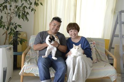 ［ペットと暮らす］末吉業人さん、聡子さん夫妻とミケ&チャイ