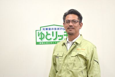 光建設（株） 代表取締役の徳元猛さん｜移動可能な循環型トイレ