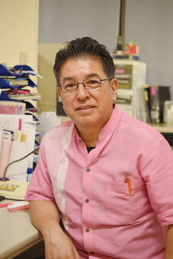 宮良球一郎さん 医療法人月桃会宮良クリニック理事長。乳腺専門医。２０２０年から日本乳癌学会理事を務める