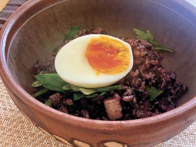 ［沖縄・レシピ］月経周期を整えよう｜周期が早いタイプはヨモギ、卵を｜うちなーむんでクスイムン⑤