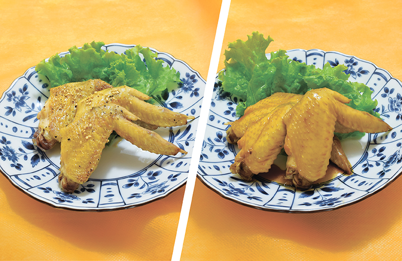 鶏手羽塩焼きと鶏手羽たれ焼き｜ごちそうレシピ