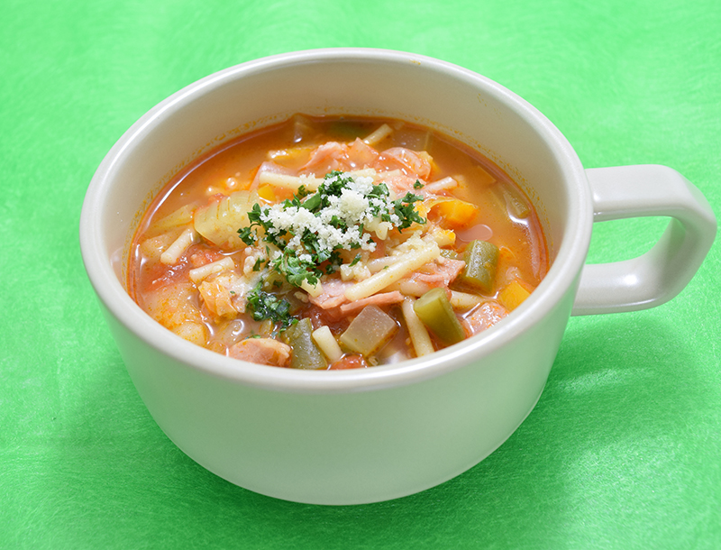 スープ・ミネストローネ｜ごちそうレシピ